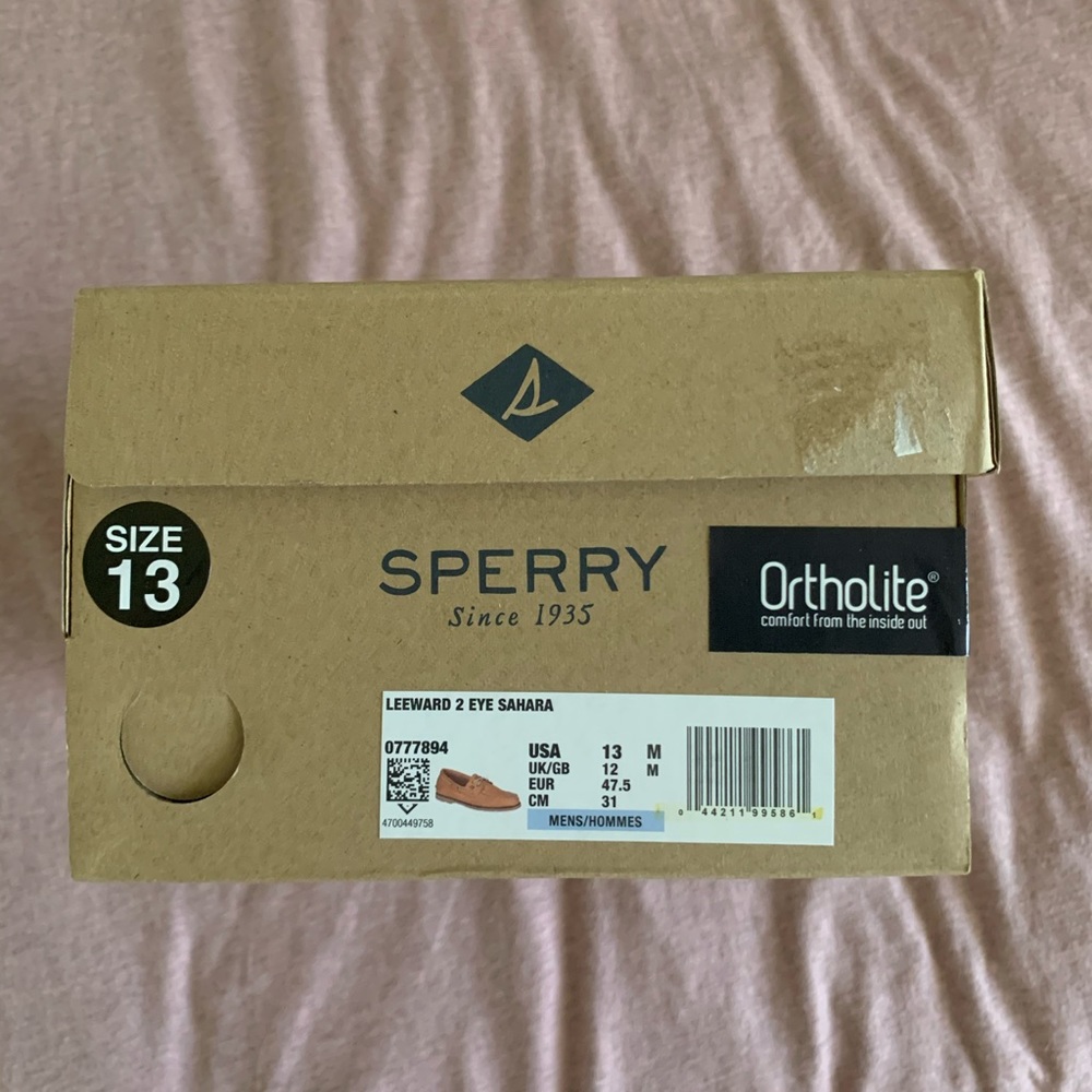 Brand new Sperrys never worn